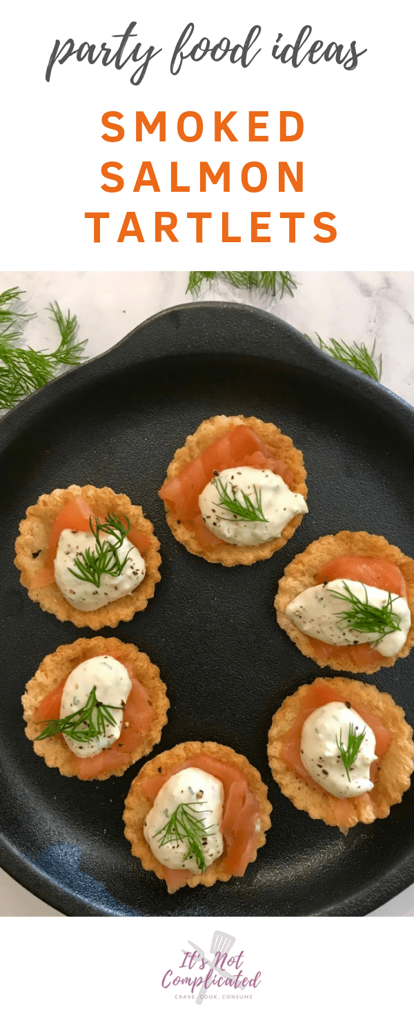 Party Food Ideas - Smoked Salmon Bread Tartlets - It's Not Complicated Recipes #tartlets #partyfood #salmon #fish #canapes #appetisers