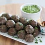 Oven Baked Beef Meatballs – Gluten Free Option. A recipe by It’s Not Complicated Recipes.