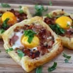 Bacon and Egg Galettes. A recipe by It's Not Complicated Recipes.