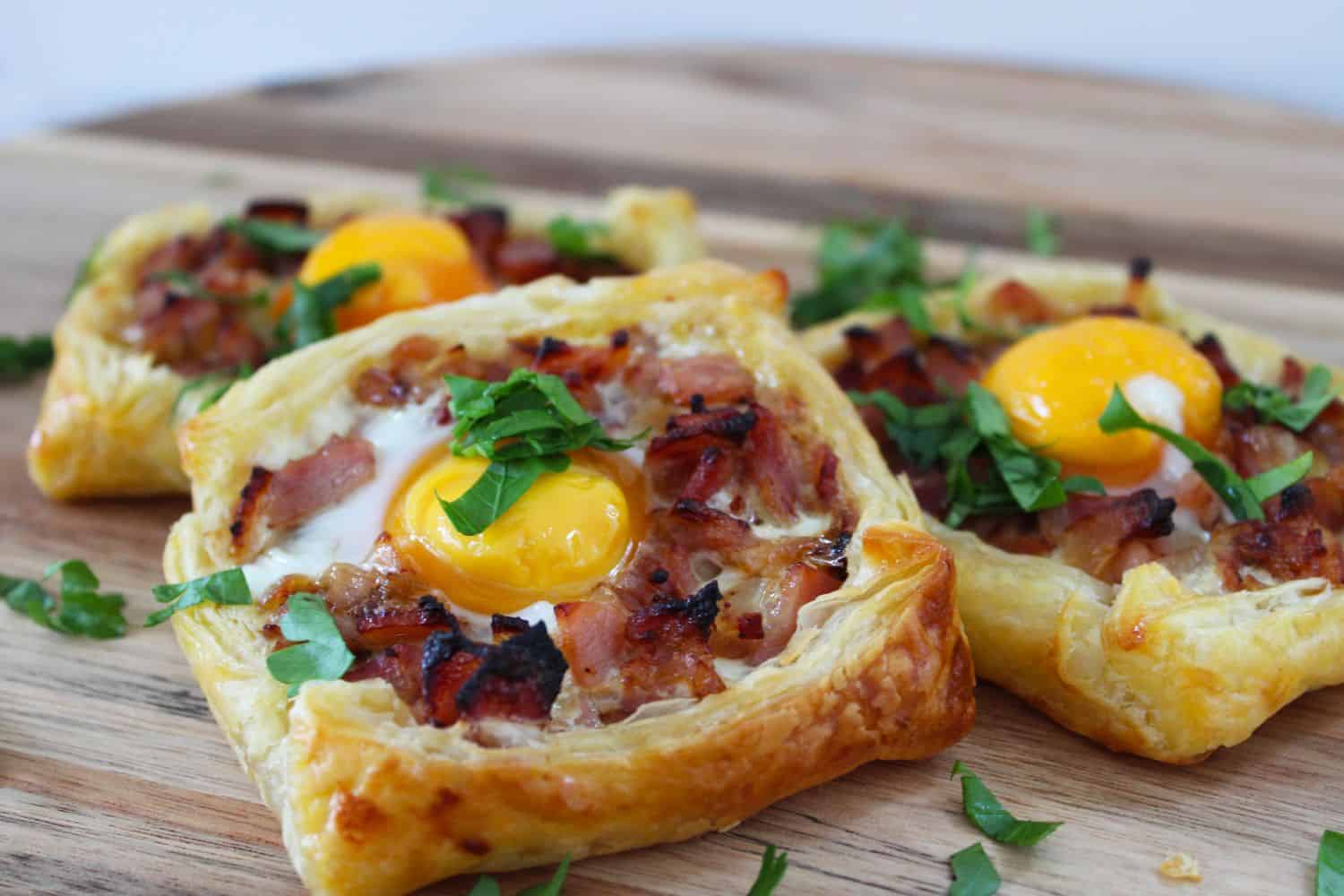 Bacon and Egg Galettes. A recipe by It's Not Complicated Recipes.