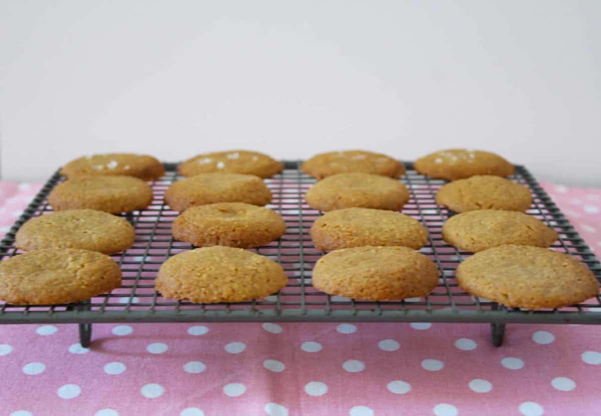 Gluten-Free Caramel Cookies. A recipe by It's Not Complicated Recipes.