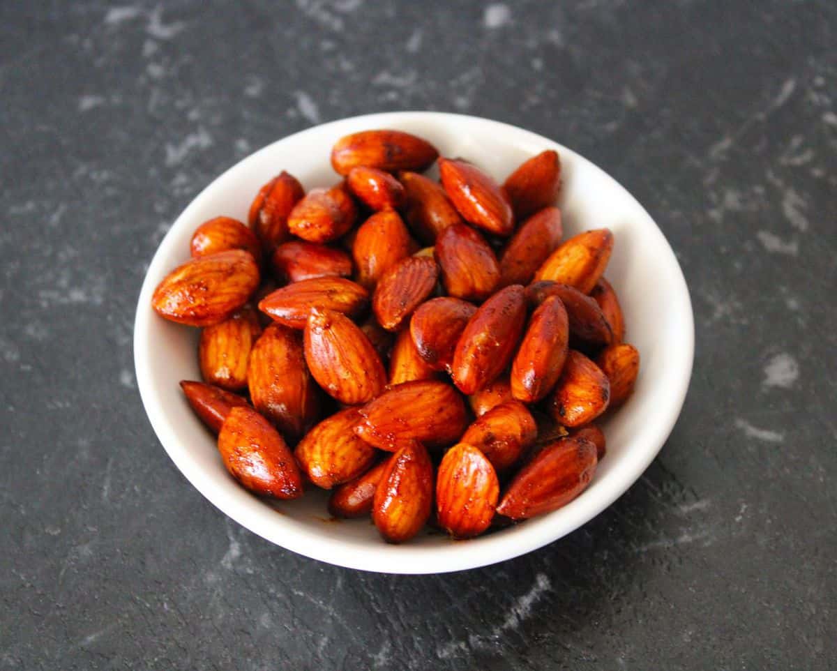 Spicy Roasted Almonds Its Not Complicated Recipes 0503