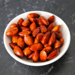 Spicy Roasted Almonds. A recipe by It's Not Complicated Recipes.