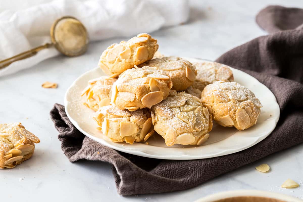 Gluten-Free Almond Cookies A recipe by It's Not Complicated Recipes.