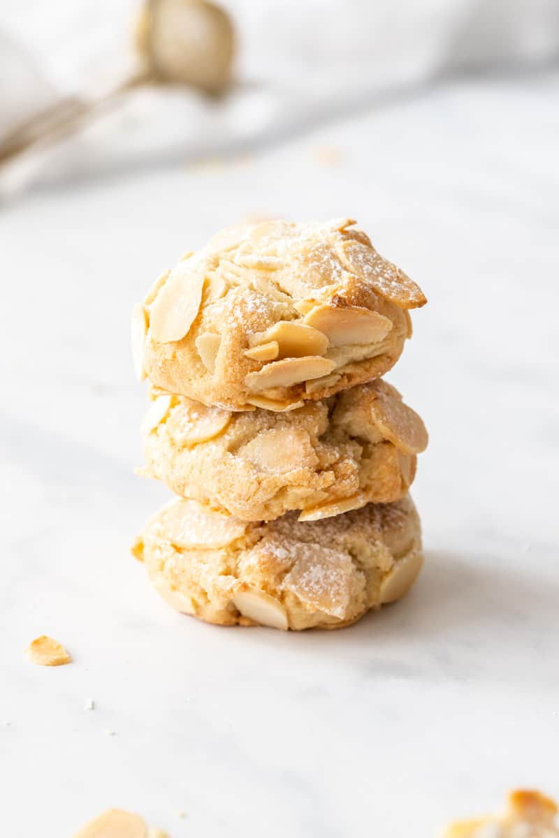 Gluten-Free Almond Cookies A recipe by It's Not Complicated Recipes.