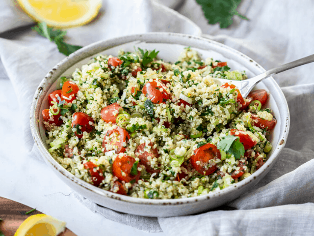 Gluten-Free Quinoa Tabouli-It's Not Complicated Recipes