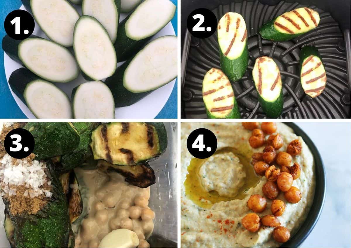 four steps to make this recipe.