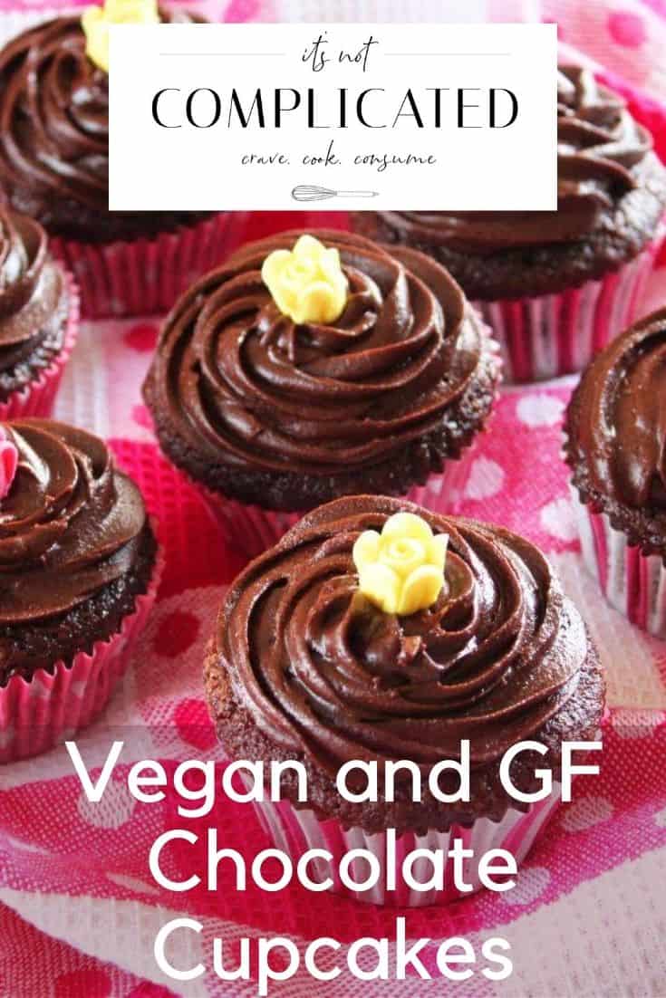 Vegan Chocolate Cupcakes - It's Not Complicated Recipes