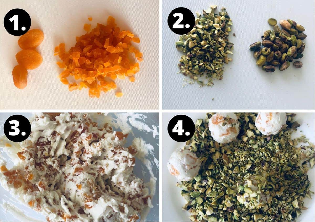 the four steps to prepare this recipe.