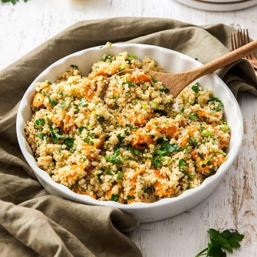 Sweet Potato Quinoa Salad - It's Not Complicated Recipes