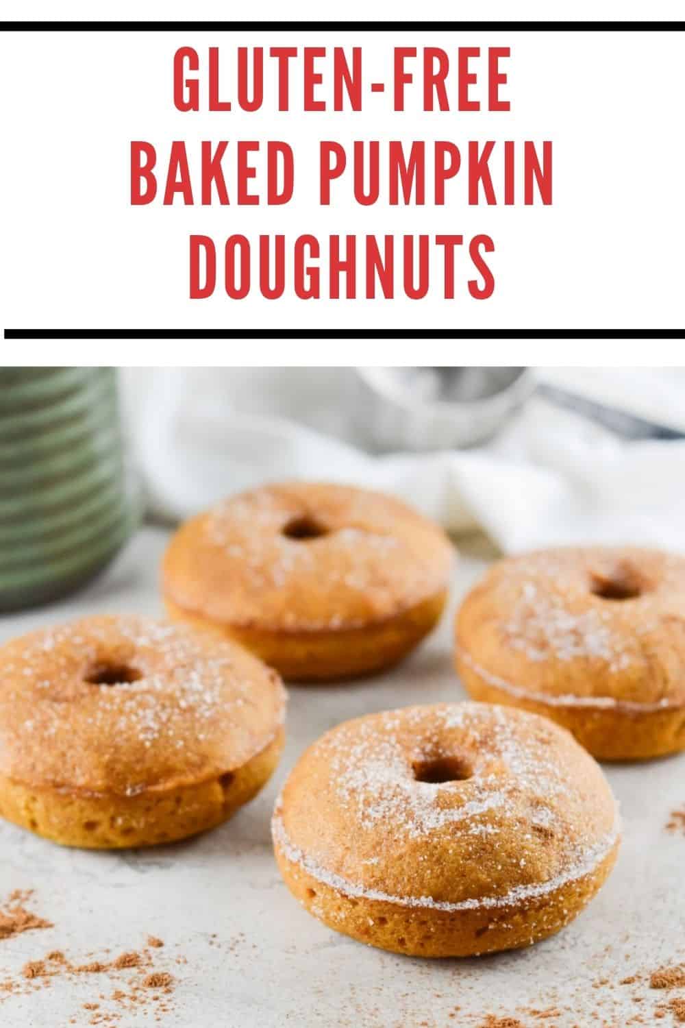 Baked Pumpkin Doughnuts - Gluten-Free - It's Not Complicated Recipes