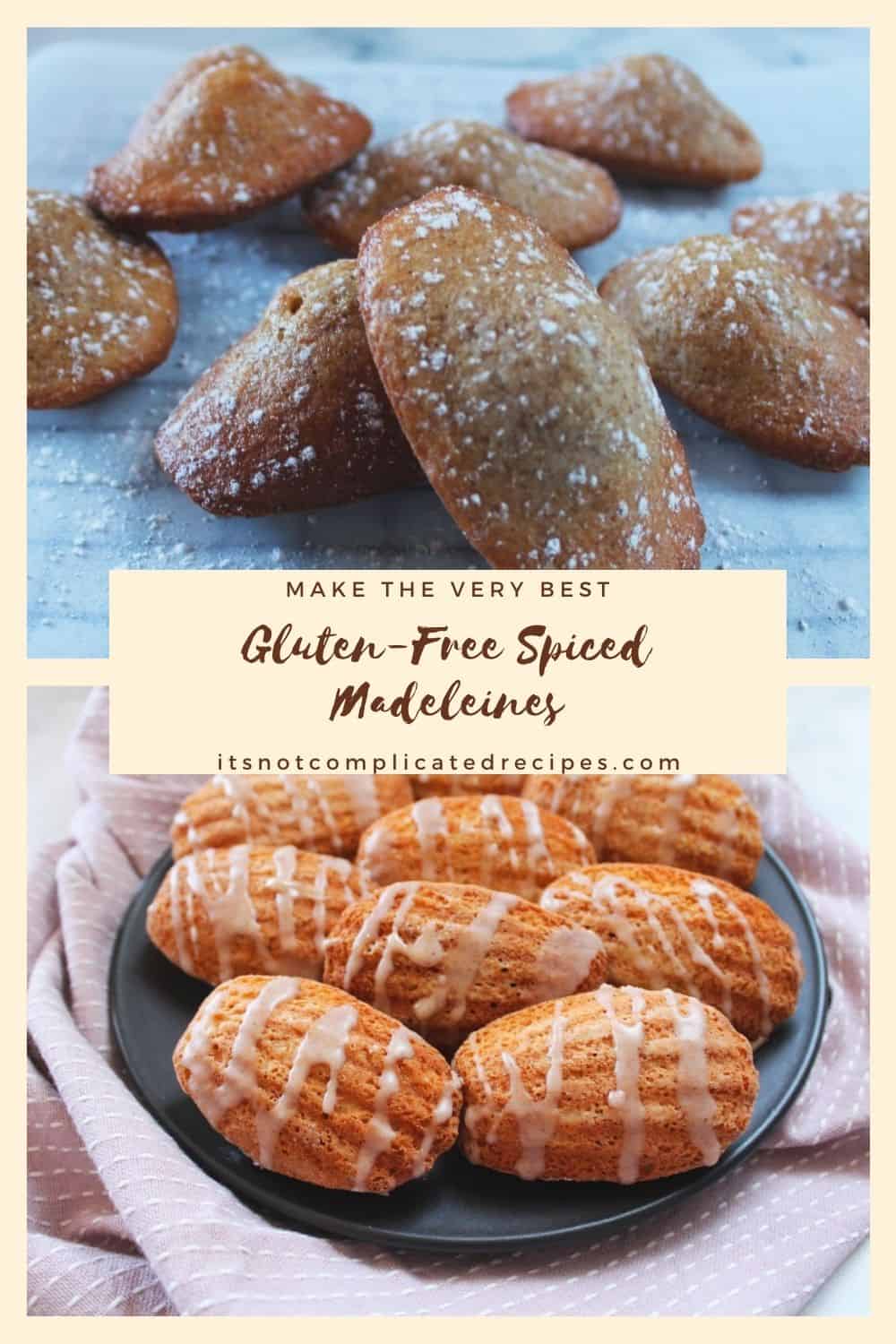 Gluten-Free Spiced Madeleines - It's Not Complicated Recipes