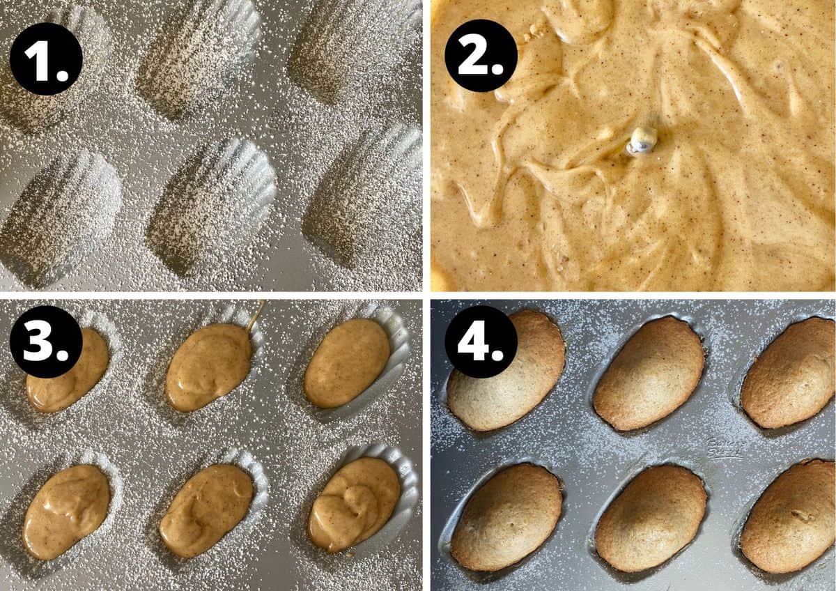 the four steps required to make this recipe.