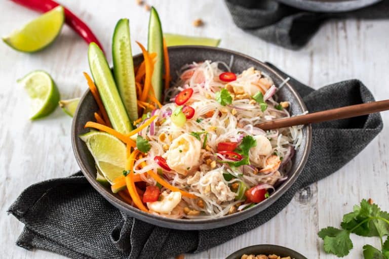 Thai Noodle Salad - It's Not Complicated Recipes