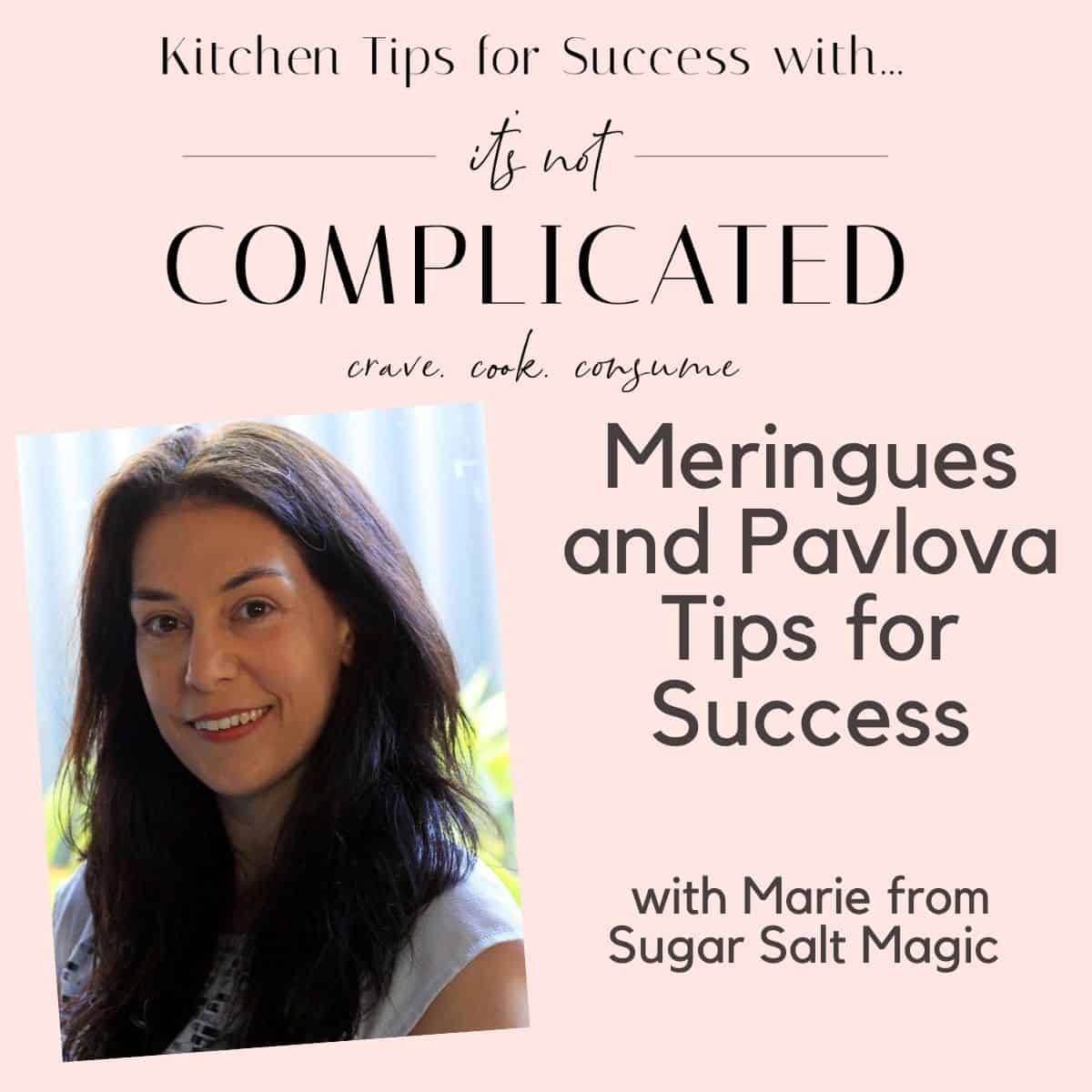 Kitchen Tips for Success Poster with Marie