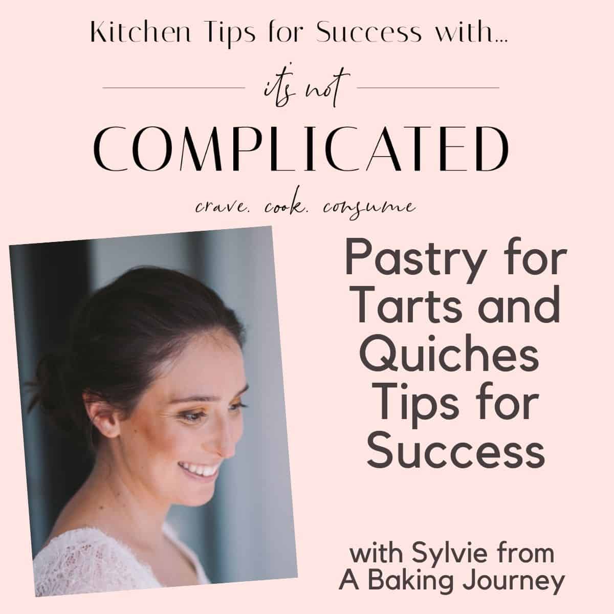 Poster for Kitchen Tips with Sylvie.