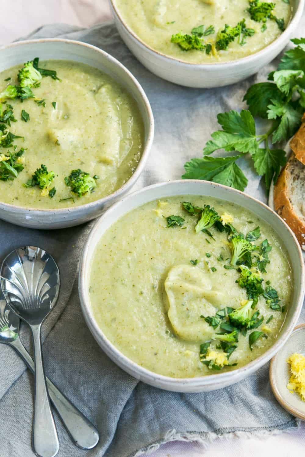 Broccoli and Potato Soup - It's Not Complicated Recipes