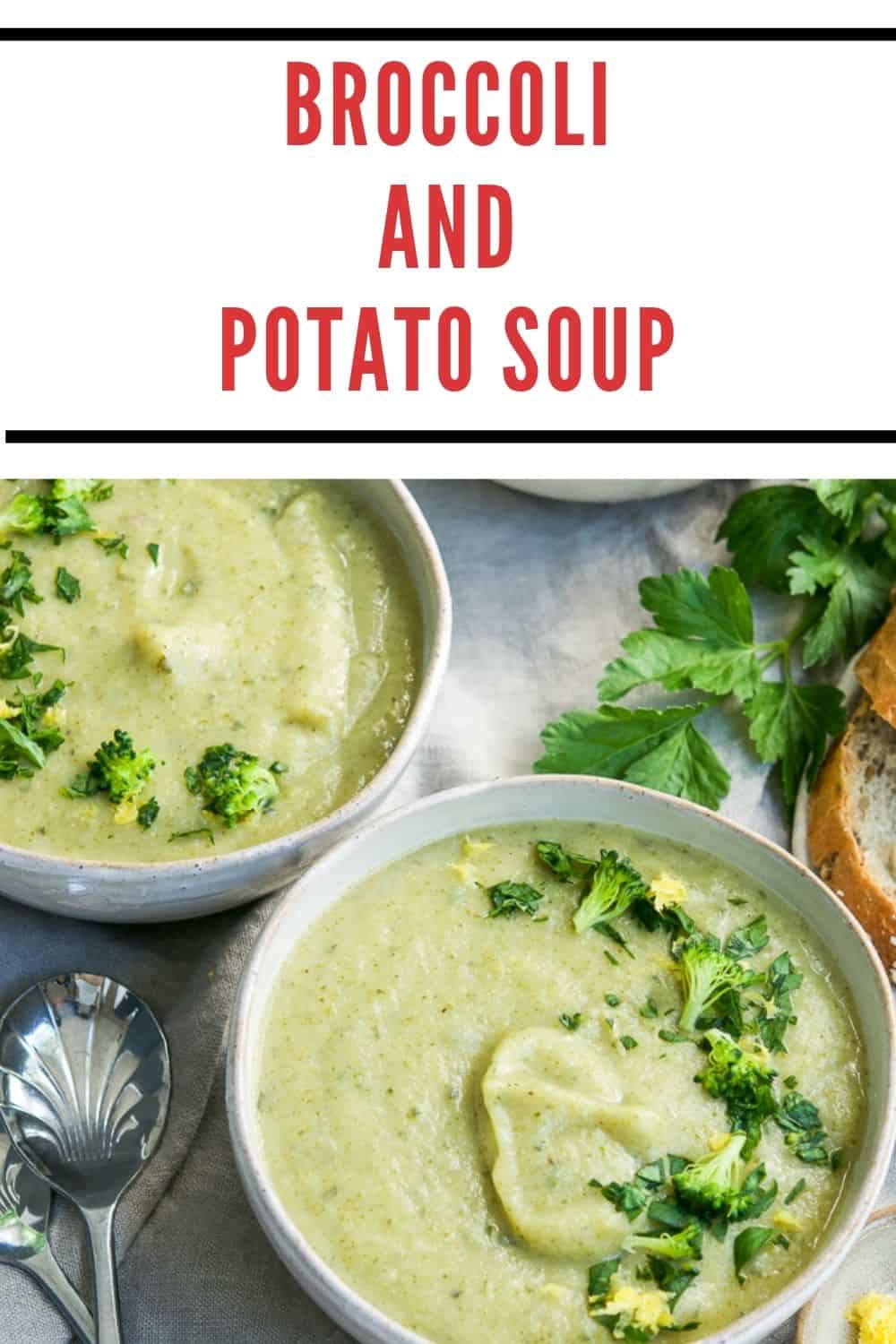 Broccoli and Potato Soup - It's Not Complicated Recipes