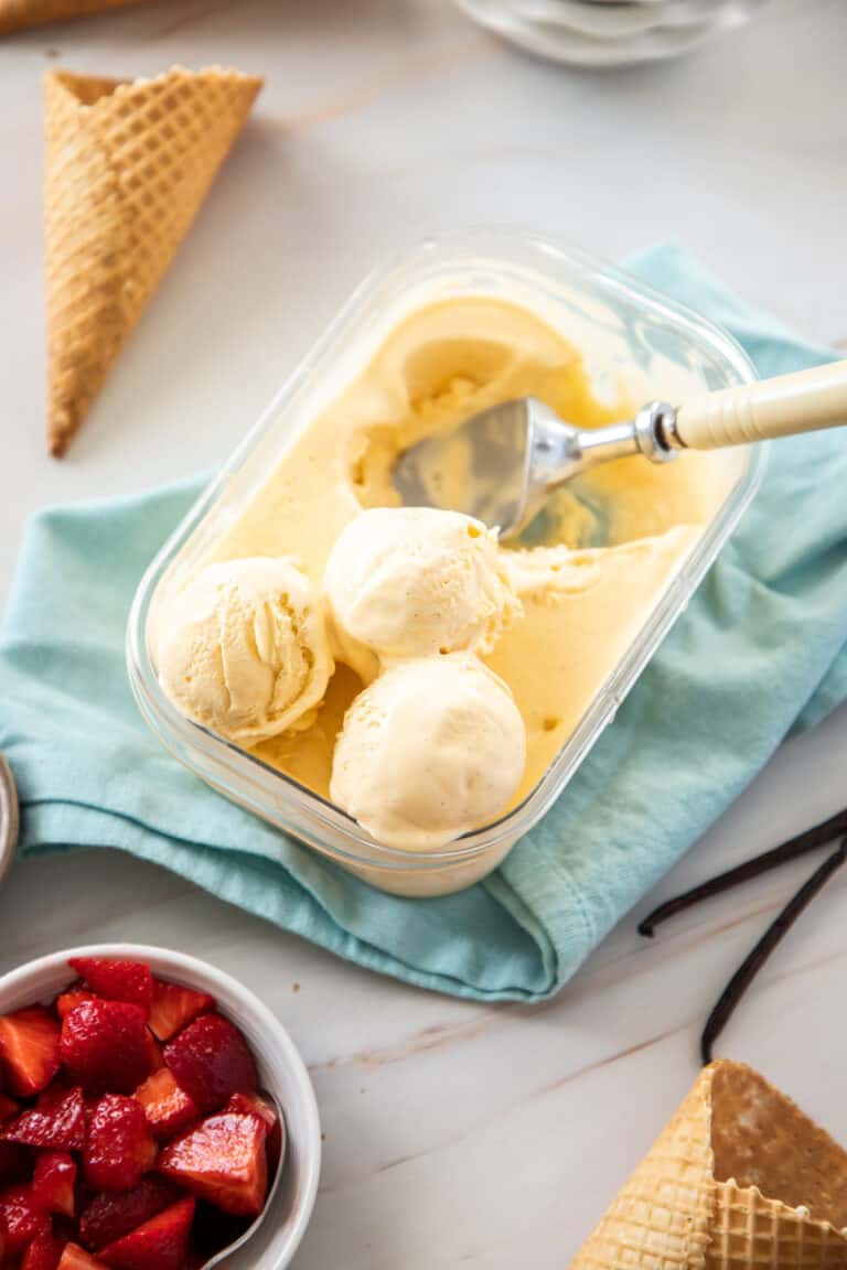 No-Churn Vanilla Ice Cream - It's Not Complicated Recipes