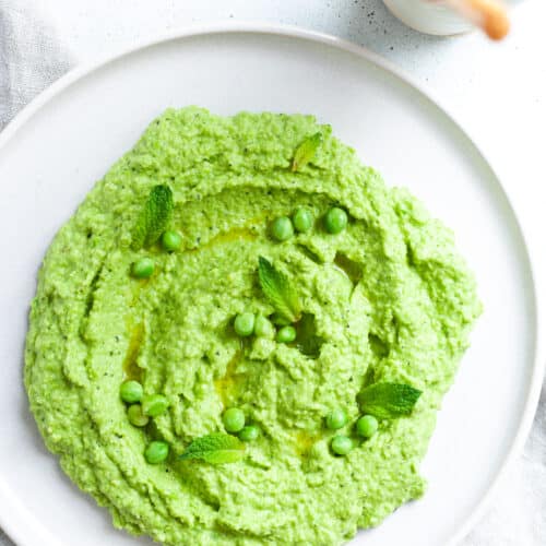 Easy Pea and Mint Dip - It's Not Complicated Recipes