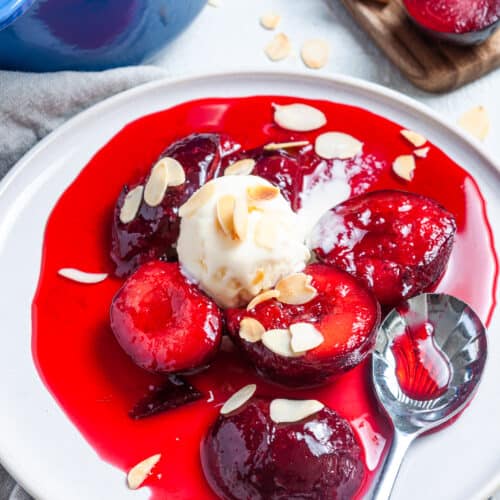 Stewed Plums - Keep Calm And Eat Ice Cream