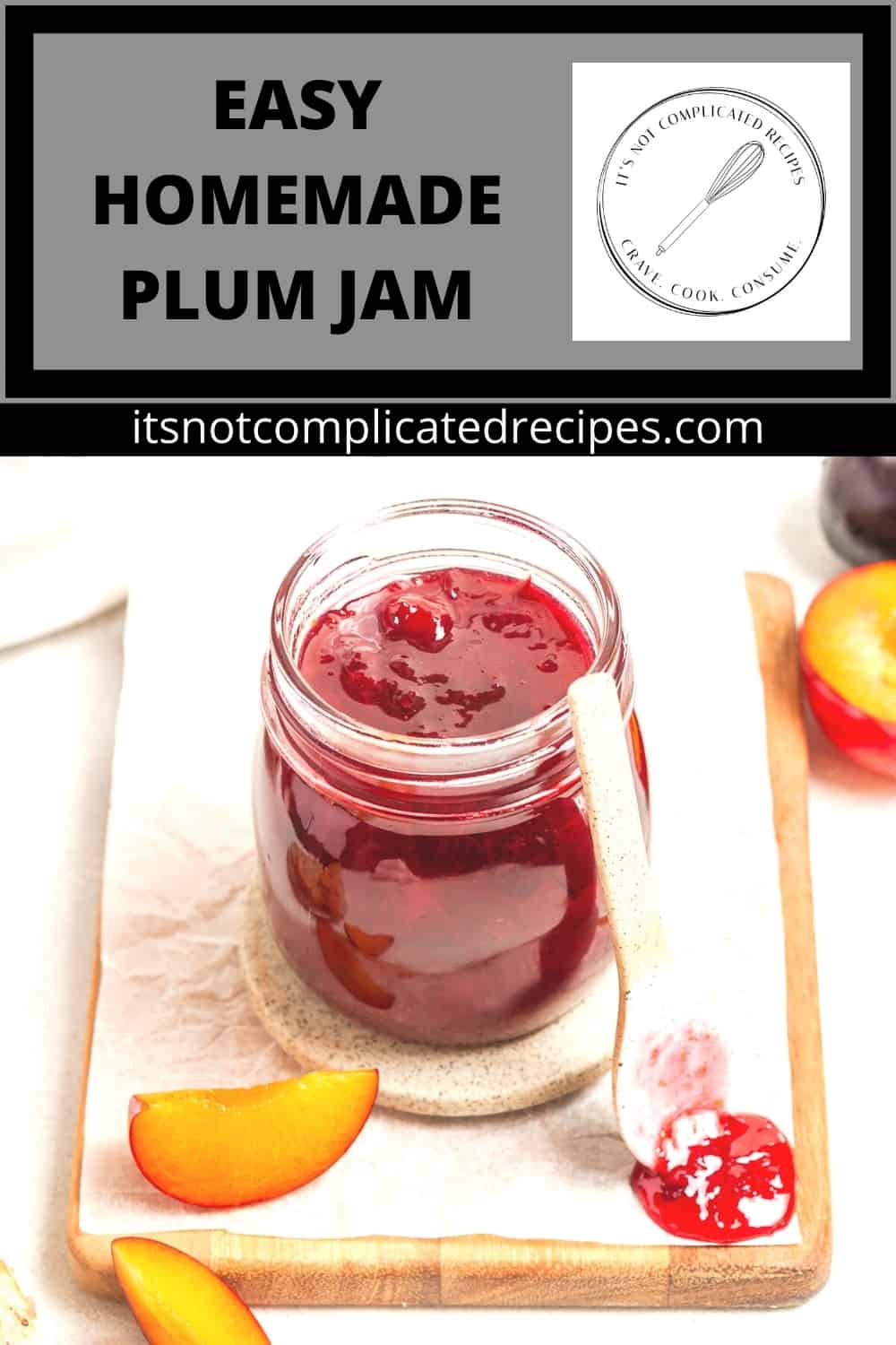 Easy Plum Jam It S Not Complicated Recipes   Plum Jam Pin 7 