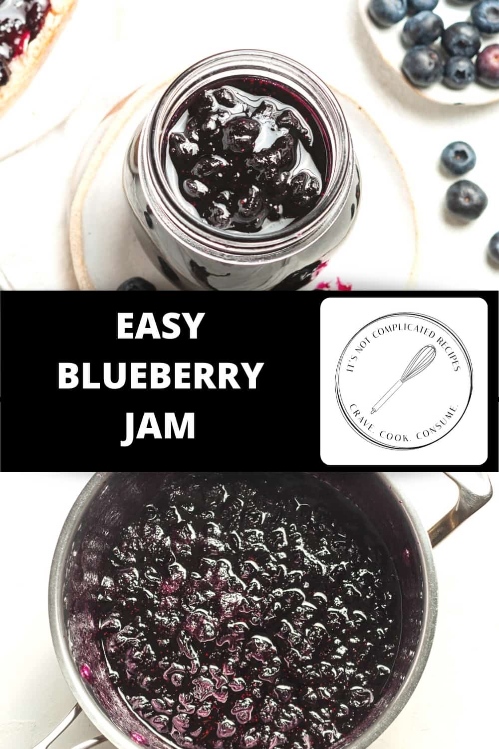 Blueberry Jam - It's Not Complicated Recipes