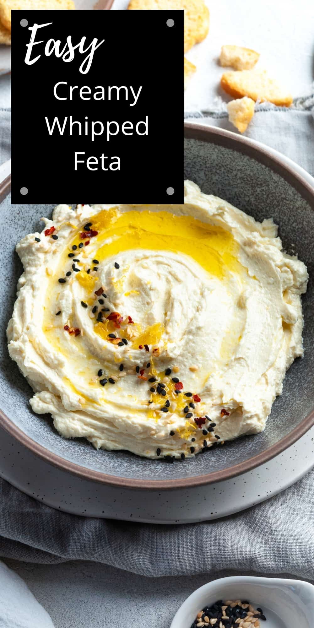 Creamy Whipped Feta - It's Not Complicated Recipes