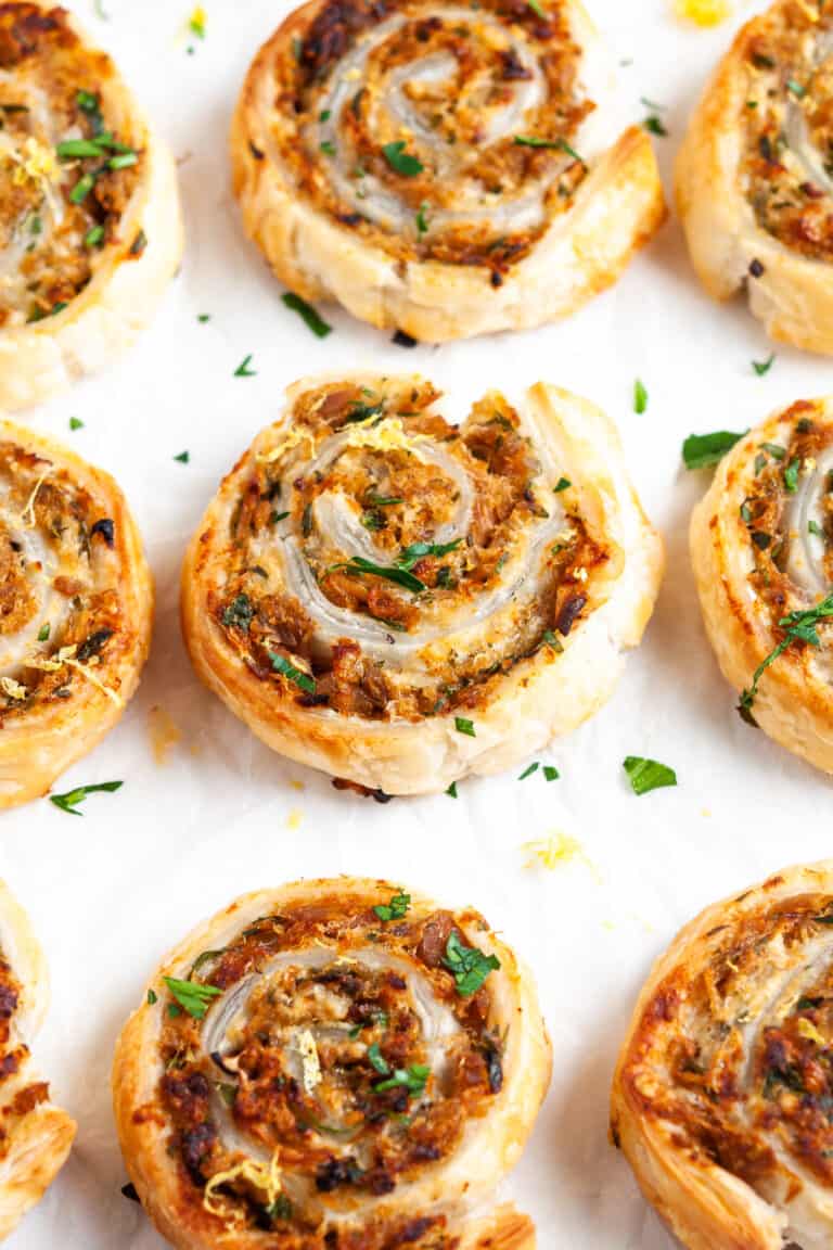 Tuna Puff Pastry Pinwheels - It's Not Complicated Recipes