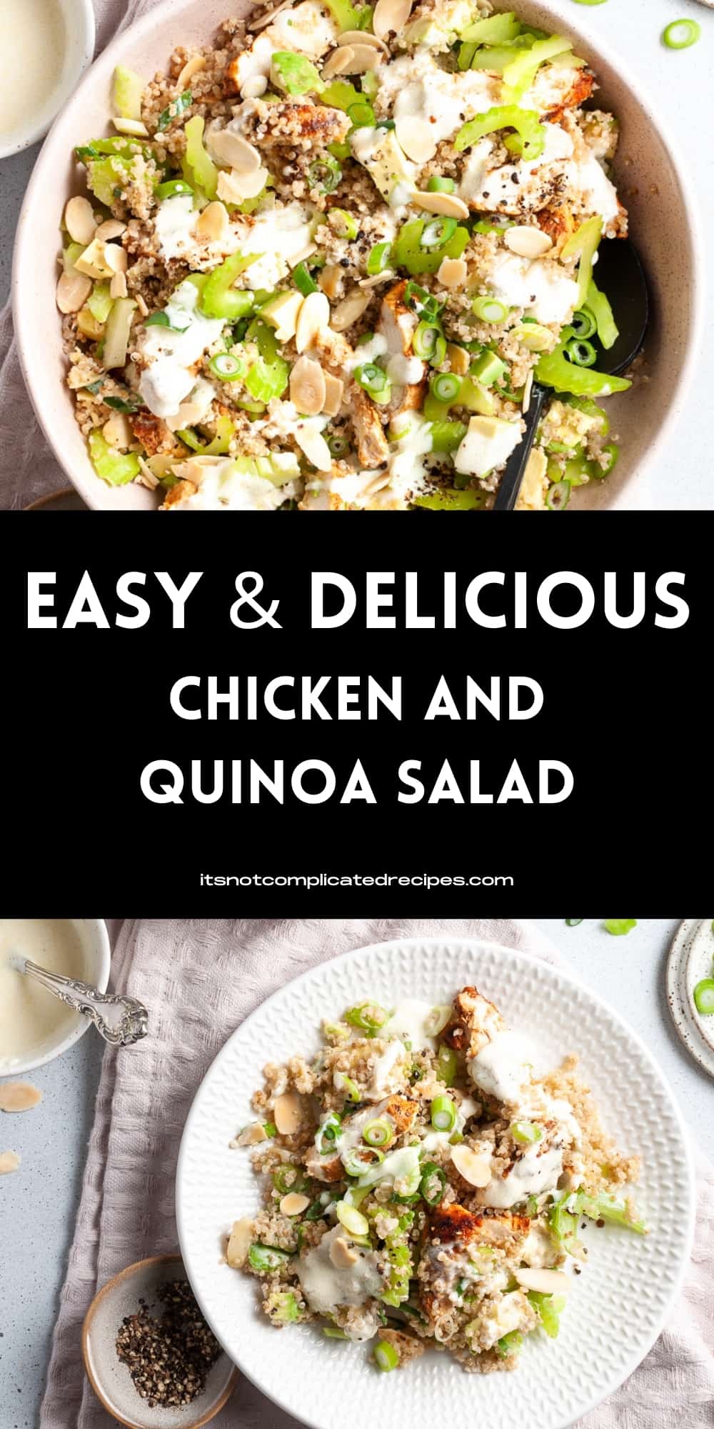 Chicken and Quinoa Salad - It's Not Complicated Recipes