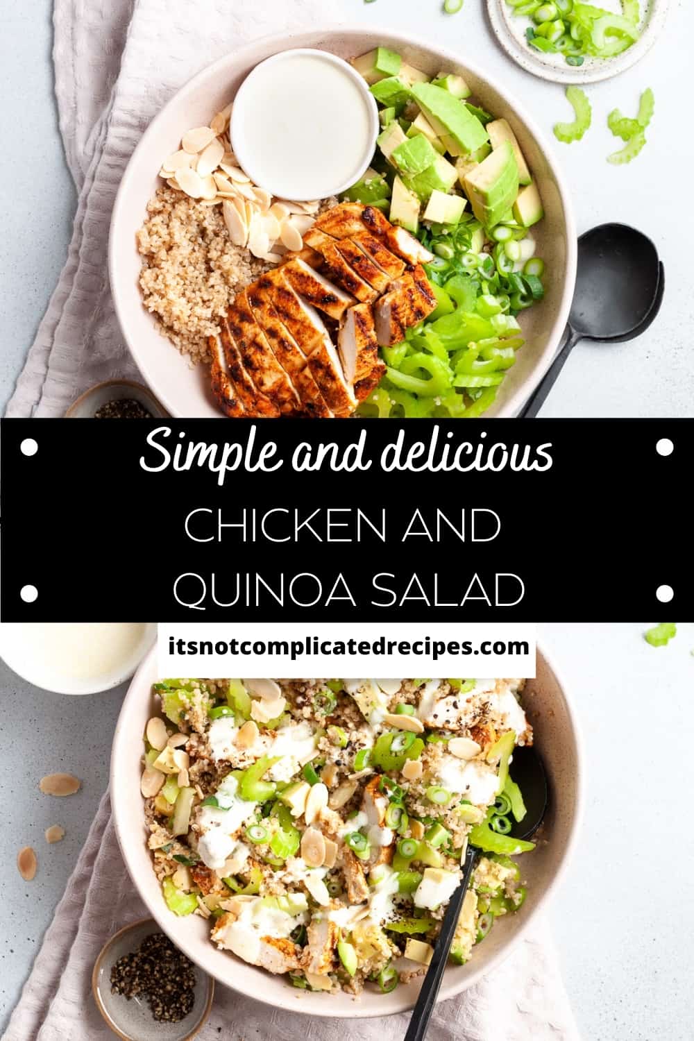 Chicken and Quinoa Salad - It's Not Complicated Recipes