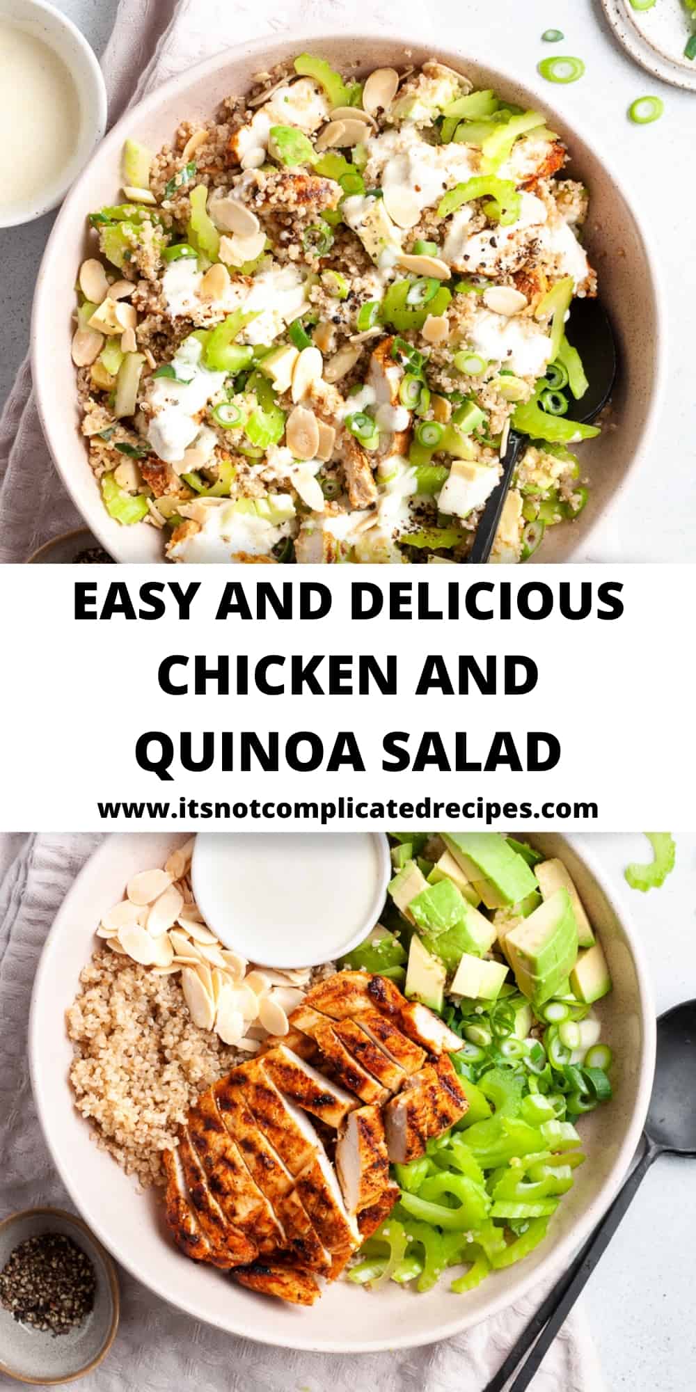 Chicken and Quinoa Salad - It's Not Complicated Recipes