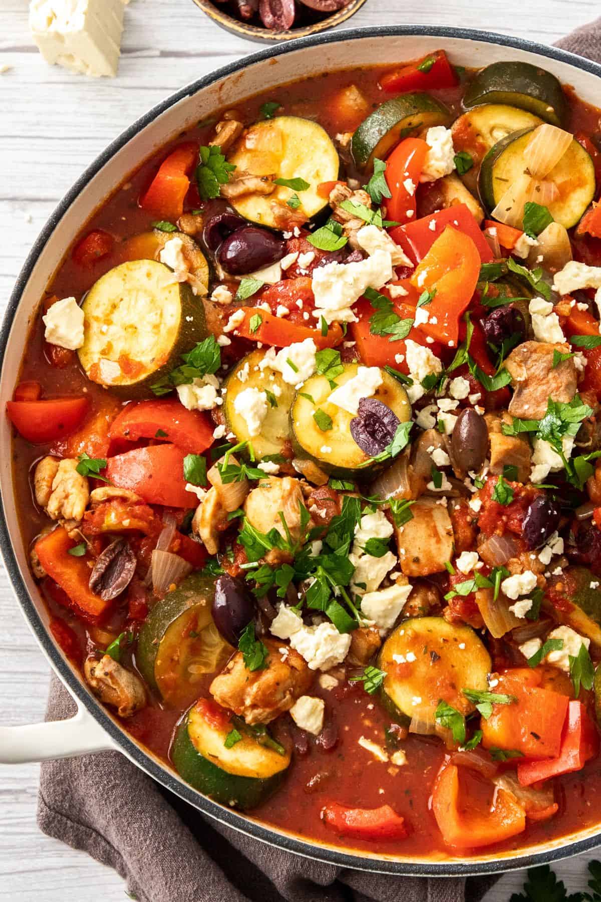 Mediterranean Chicken Casserole It s Not Complicated Recipes