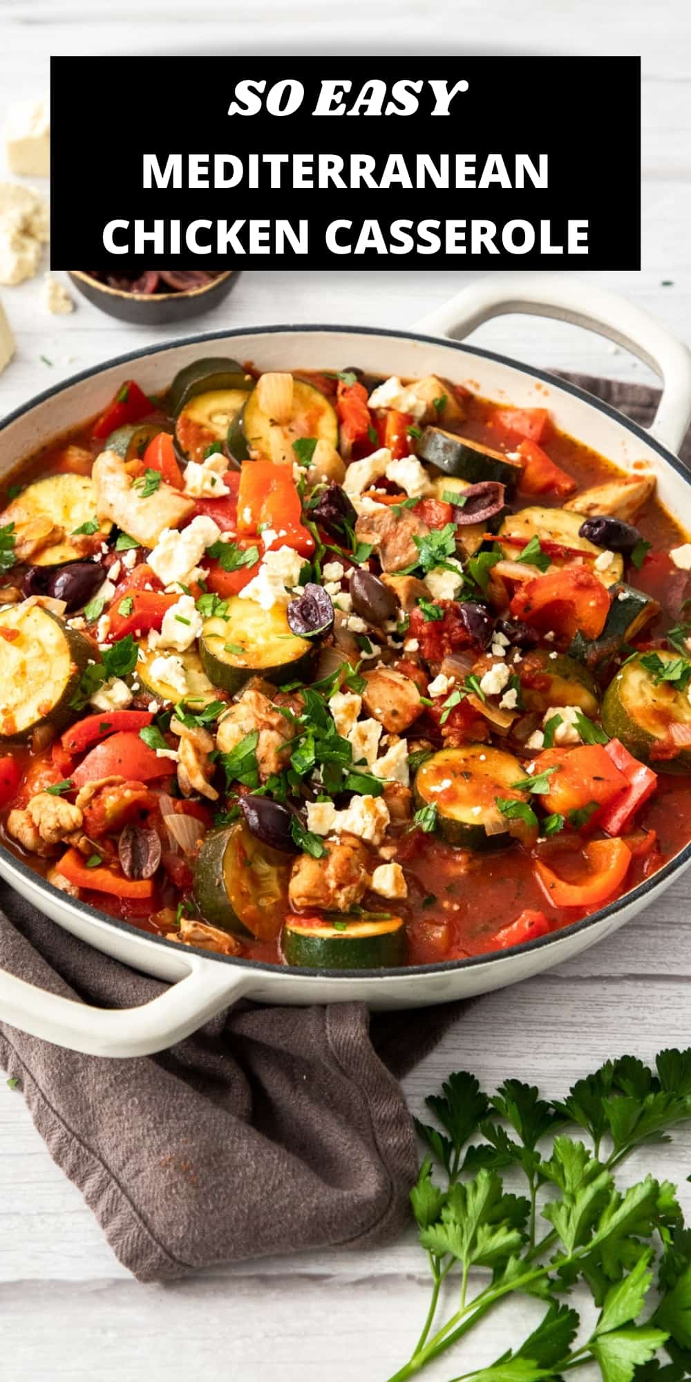 Mediterranean Chicken Casserole It s Not Complicated Recipes
