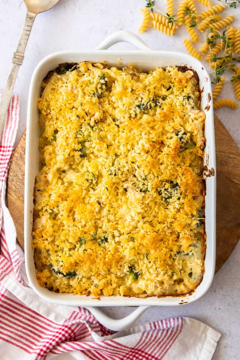 Chicken and Broccoli Pasta Bake - It's Not Complicated Recipes