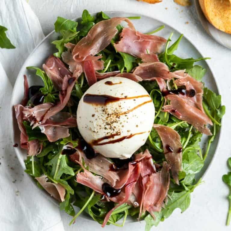 Burrata and Prosciutto Appetiser It's Not Complicated Recipes