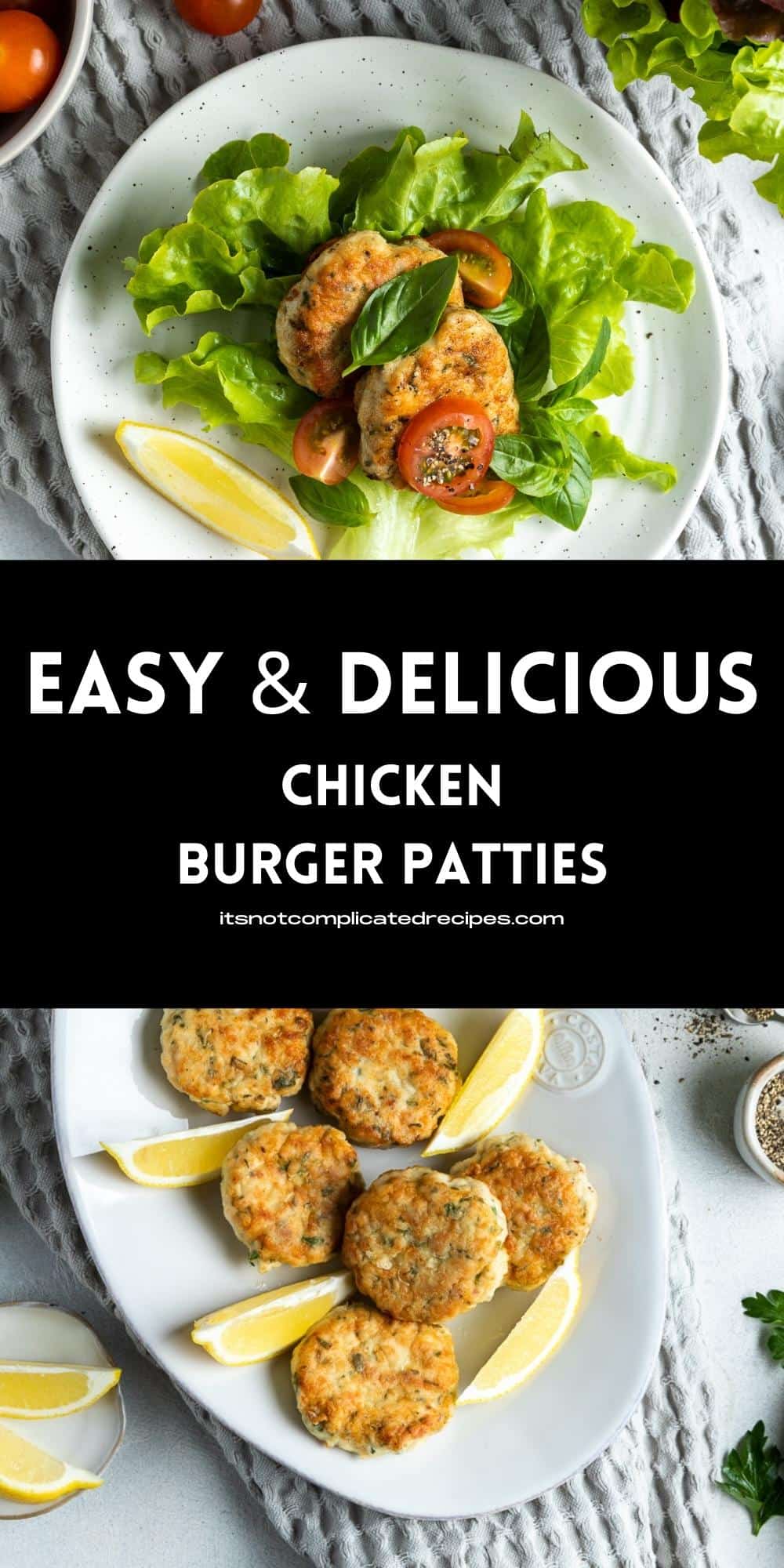 Chicken Patties - It's Not Complicated Recipes