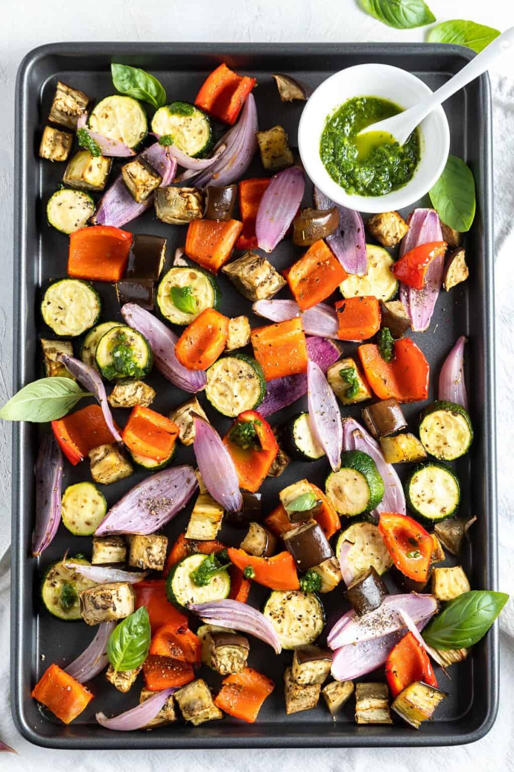 Mediterranean Roasted Vegetables It's Not Complicated Recipes
