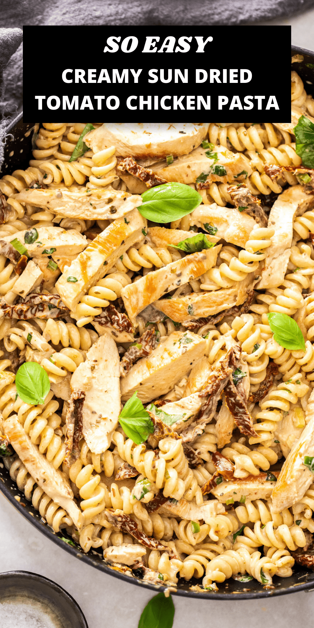 Creamy Sun-Dried Tomato Chicken Pasta - It's Not Complicated Recipes