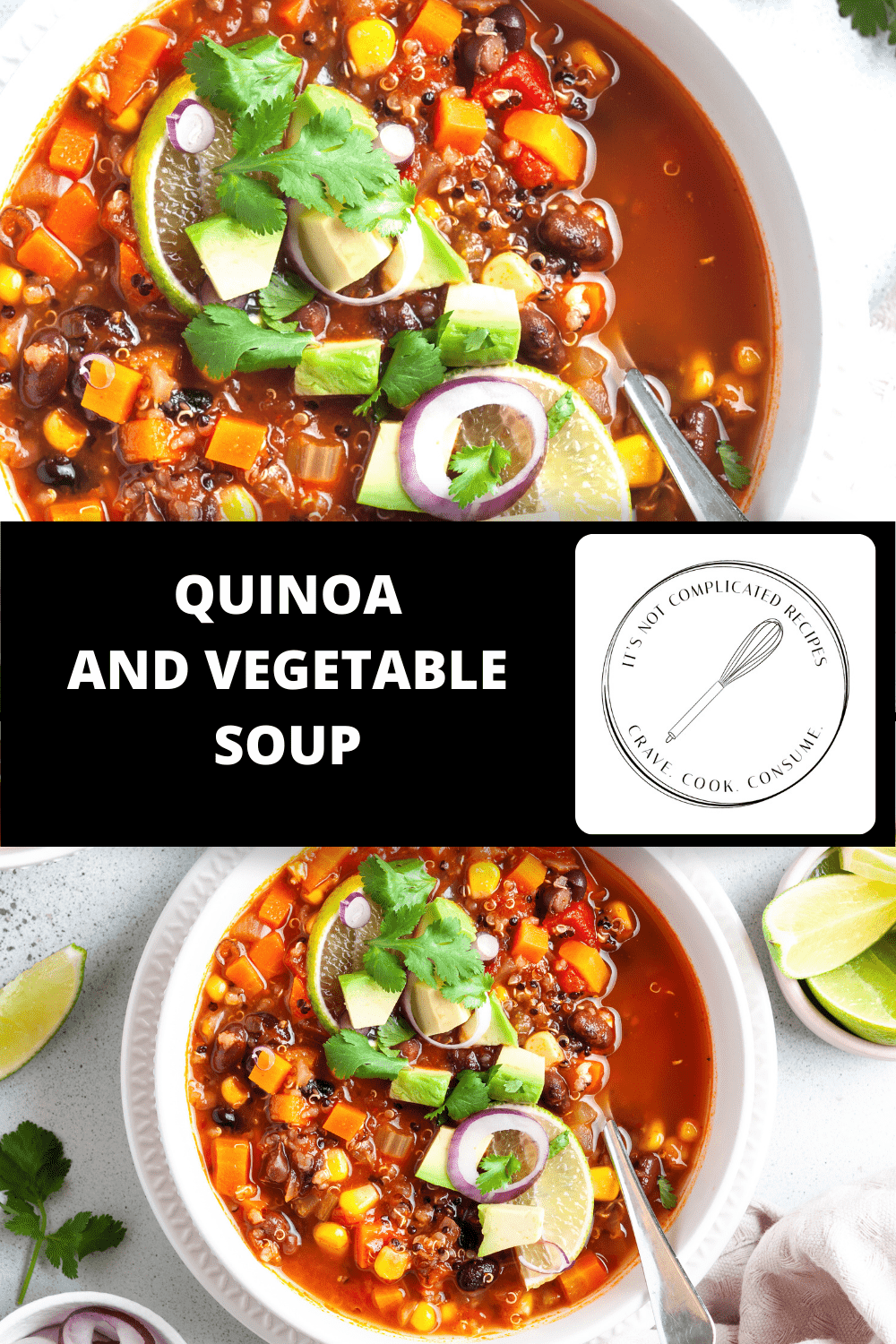 Quinoa Vegetable Soup - It's Not Complicated Recipes