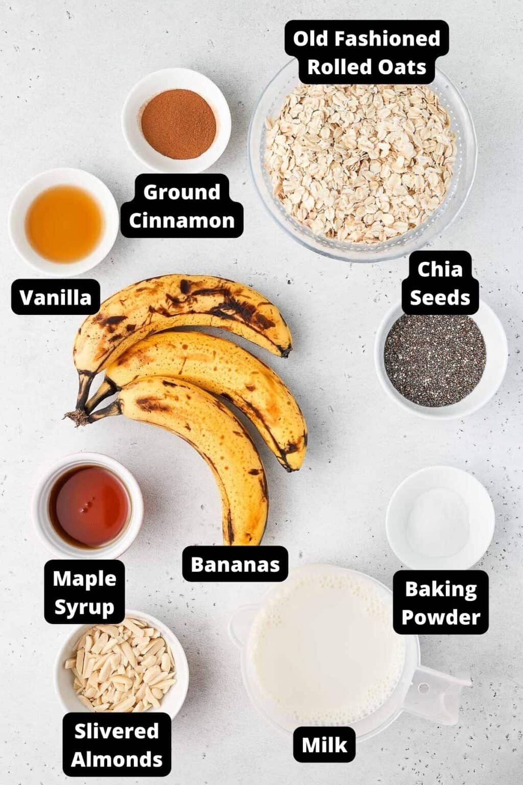 Baked Banana Oatmeal - It's Not Complicated Recipes