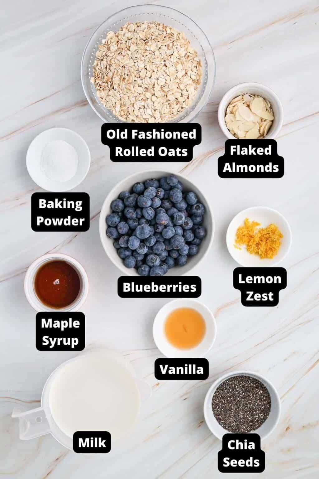 Baked Blueberry Oatmeal - It's Not Complicated Recipes