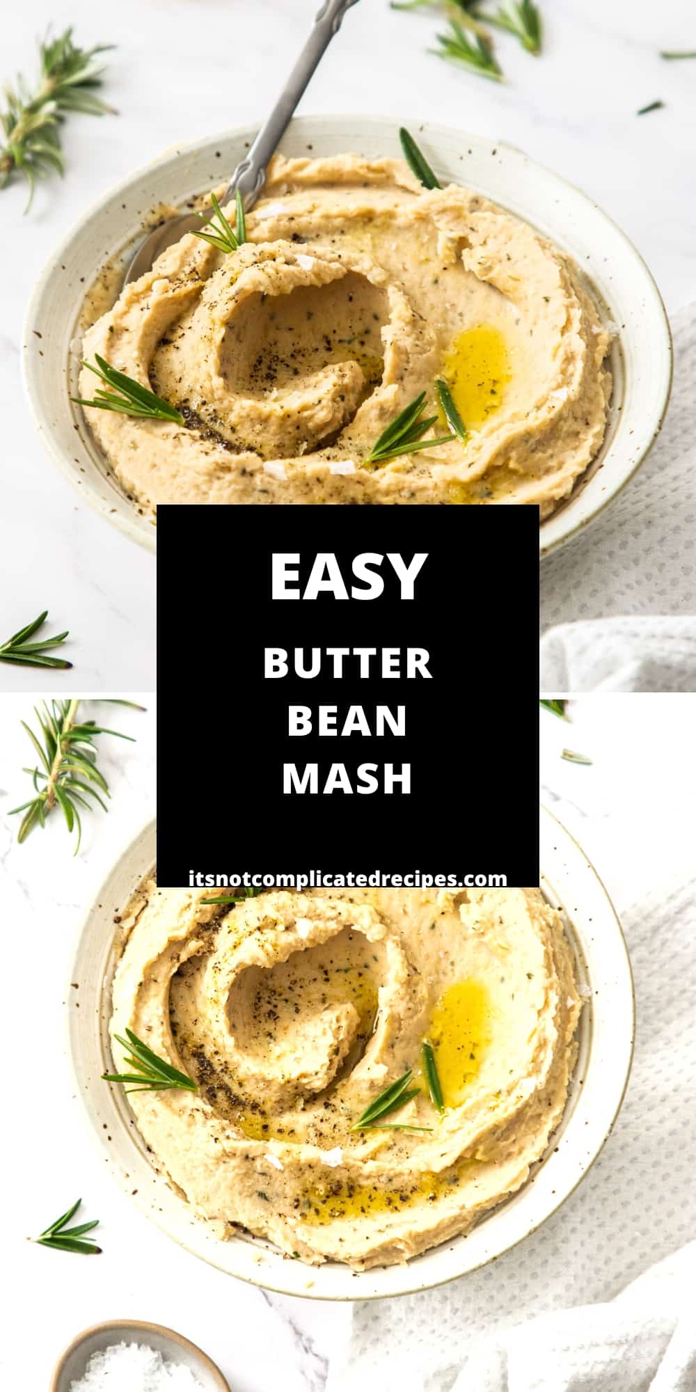 Butter Bean Mash - It's Not Complicated Recipes