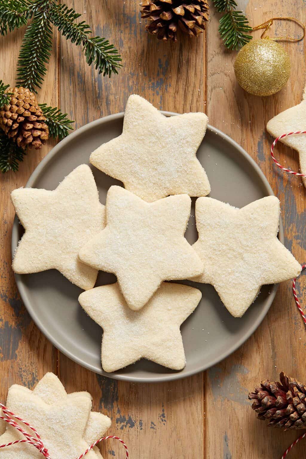 Gluten-Free Shortbread Cookies - It's Not Complicated Recipes