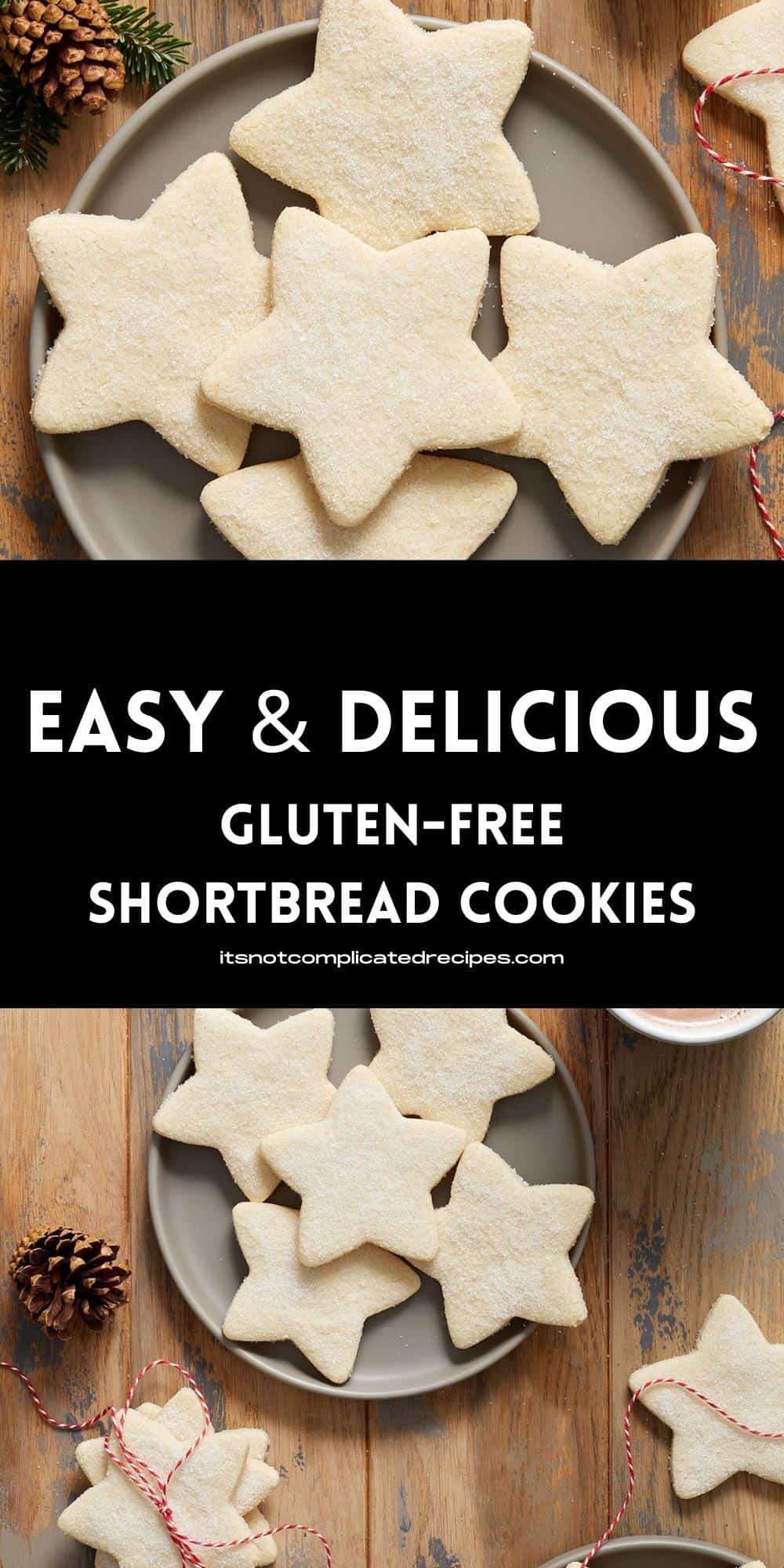 Gluten-Free Shortbread Cookies - It's Not Complicated Recipes