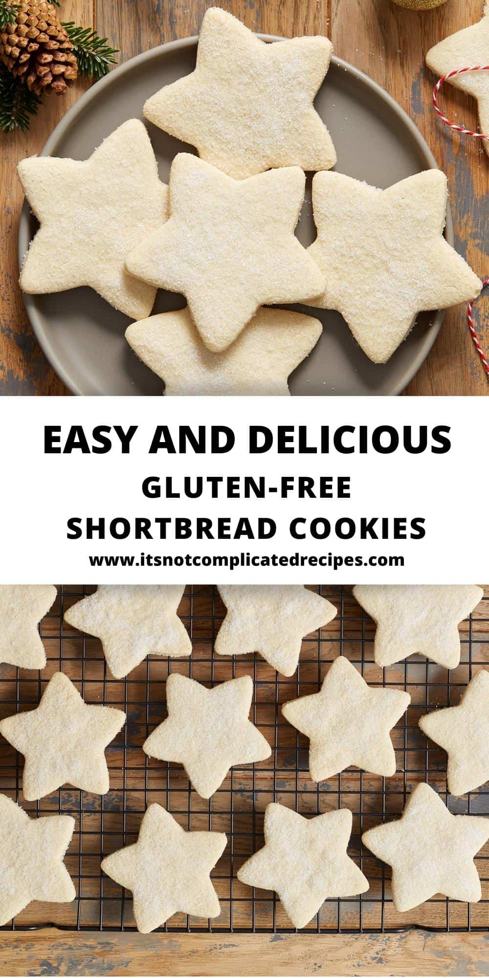Gluten-Free Shortbread Cookies - It's Not Complicated Recipes