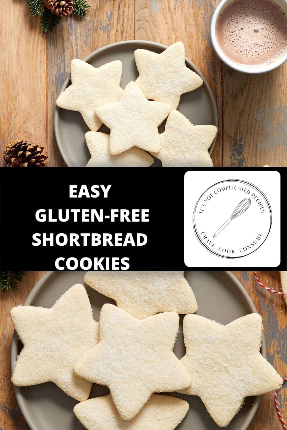 Gluten-Free Shortbread Cookies - It's Not Complicated Recipes