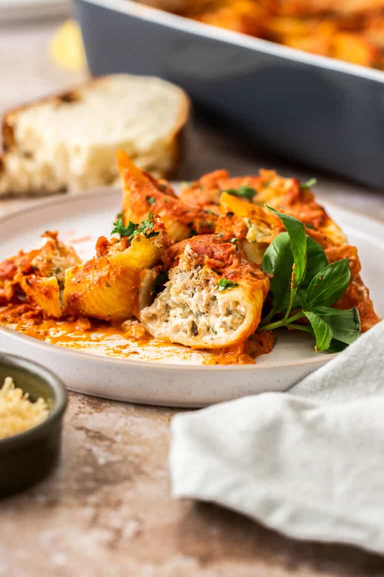 Baked Tuna Pasta Shells It's Not Complicated Recipes