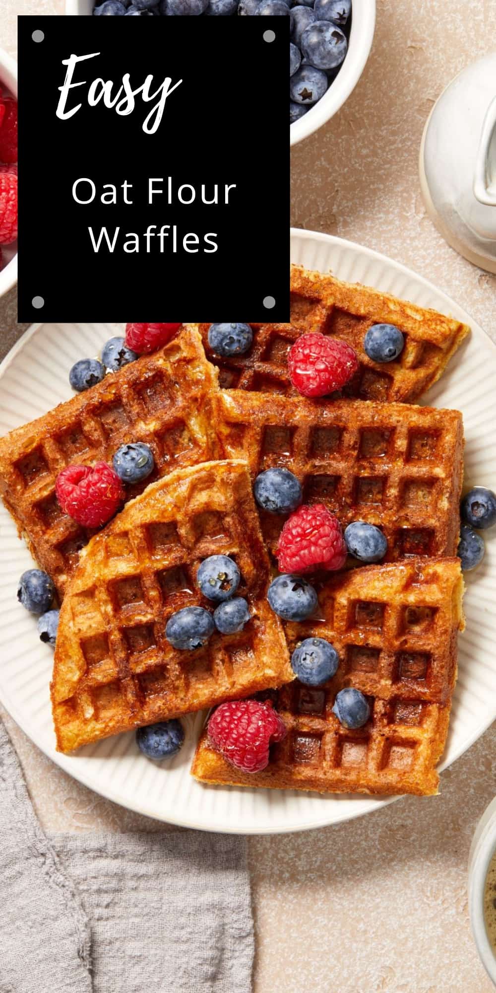 Oat Flour Waffles It's Not Complicated Recipes
