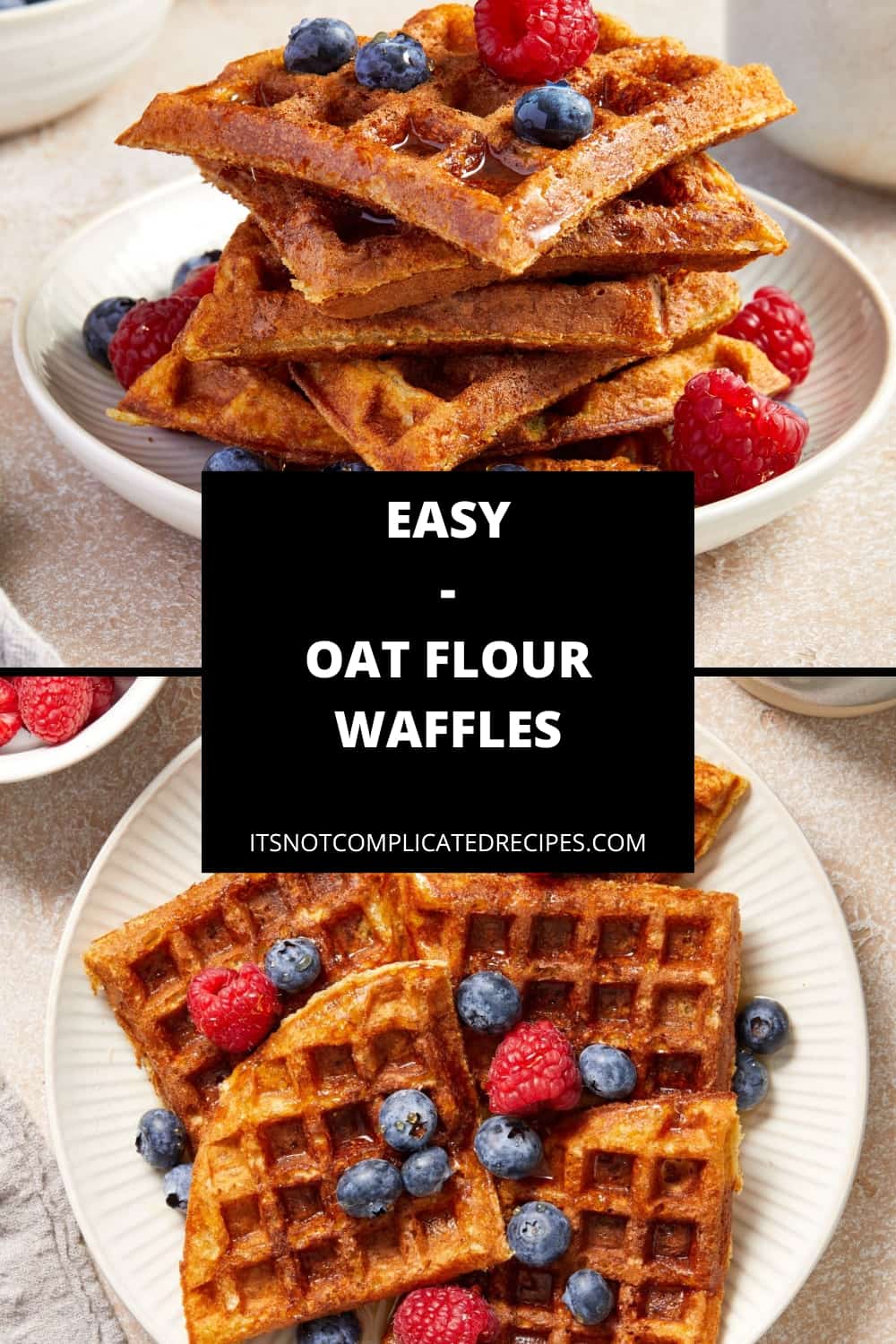 Oat Flour Waffles It's Not Complicated Recipes